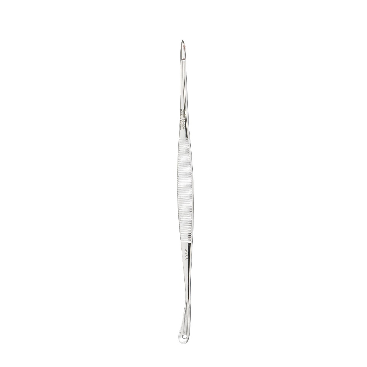 Extractor Comedone Miltex® Saalfield 5-3/4 Inch German Stainless Steel by Integra York PA, Inc. (Miltex)  ID 33-204